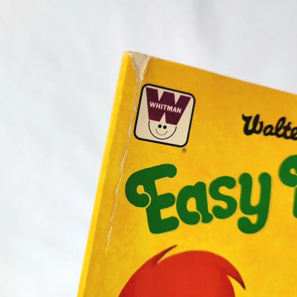 Walter Lantz Easy Way To Draw Woody Woodpecker Coloring Book Vintage 70s Yellow